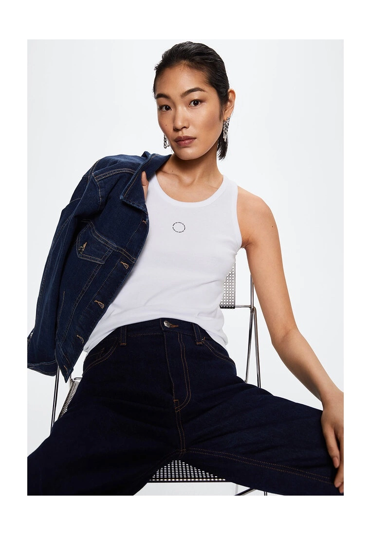 Mango Message Cotton T-Shirt 6 Mango Message Cotton T-Shirt - Image 4