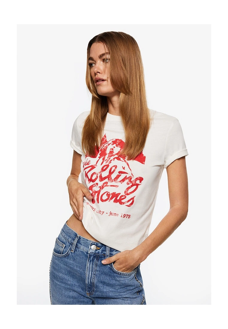 Mango Rolling Stones T-Shirt 3 Mango Rolling Stones T-Shirt