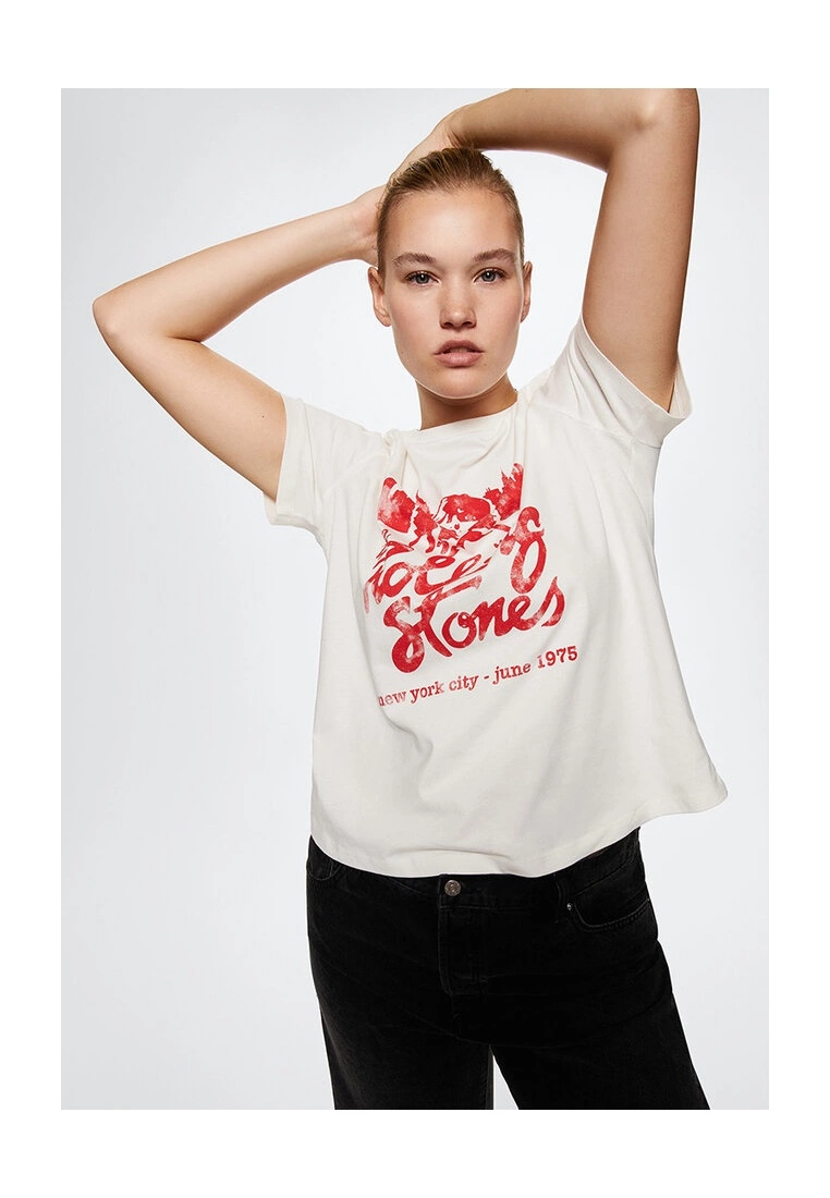 Mango Rolling Stones T-Shirt 4 Mango Rolling Stones T-Shirt - Image 2