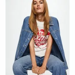 Mango Rolling Stones T-Shirt 12 Mango Rolling Stones T-Shirt -Mango popular store mango 3780 5680926 4