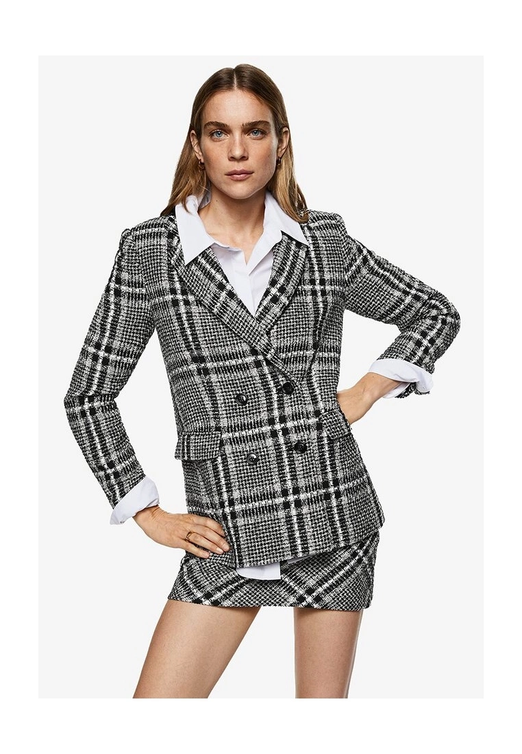 Mango Tweed Check Blazer 3 Mango Tweed Check Blazer