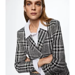 Mango Tweed Check Blazer 10 Mango Tweed Check Blazer -Mango popular store mango 3785 5290926 3