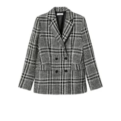 Mango Tweed Check Blazer 13 Mango Tweed Check Blazer -Mango popular store mango 3786 5290926 6