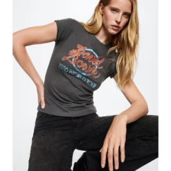 Mango David Bowie T-Shirt -Mango popular store mango 3789 1580926 4