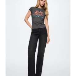 Mango David Bowie T-Shirt -Mango popular store mango 3789 1580926 5