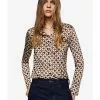 Mango Geometric Print Shirt -Mango popular store mango 3821 4680926 1