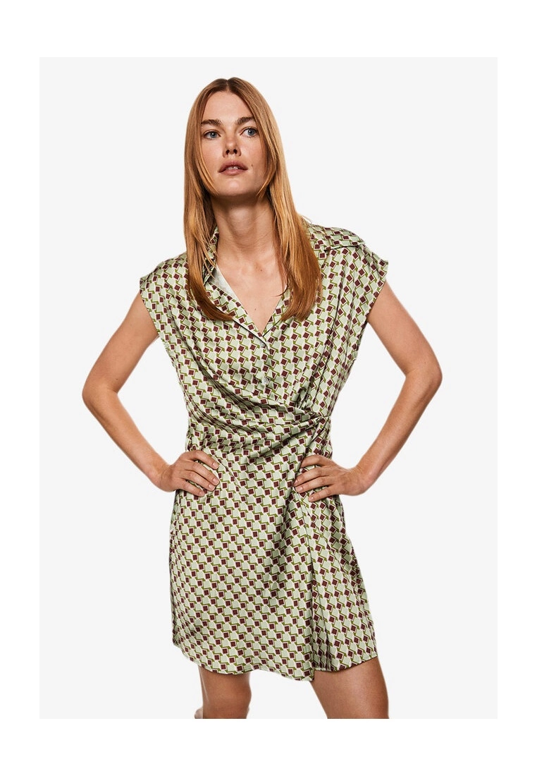 Mango Printed Retro Dress 3 Mango Printed Retro Dress