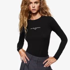 Mango Printed Message T-Shirt