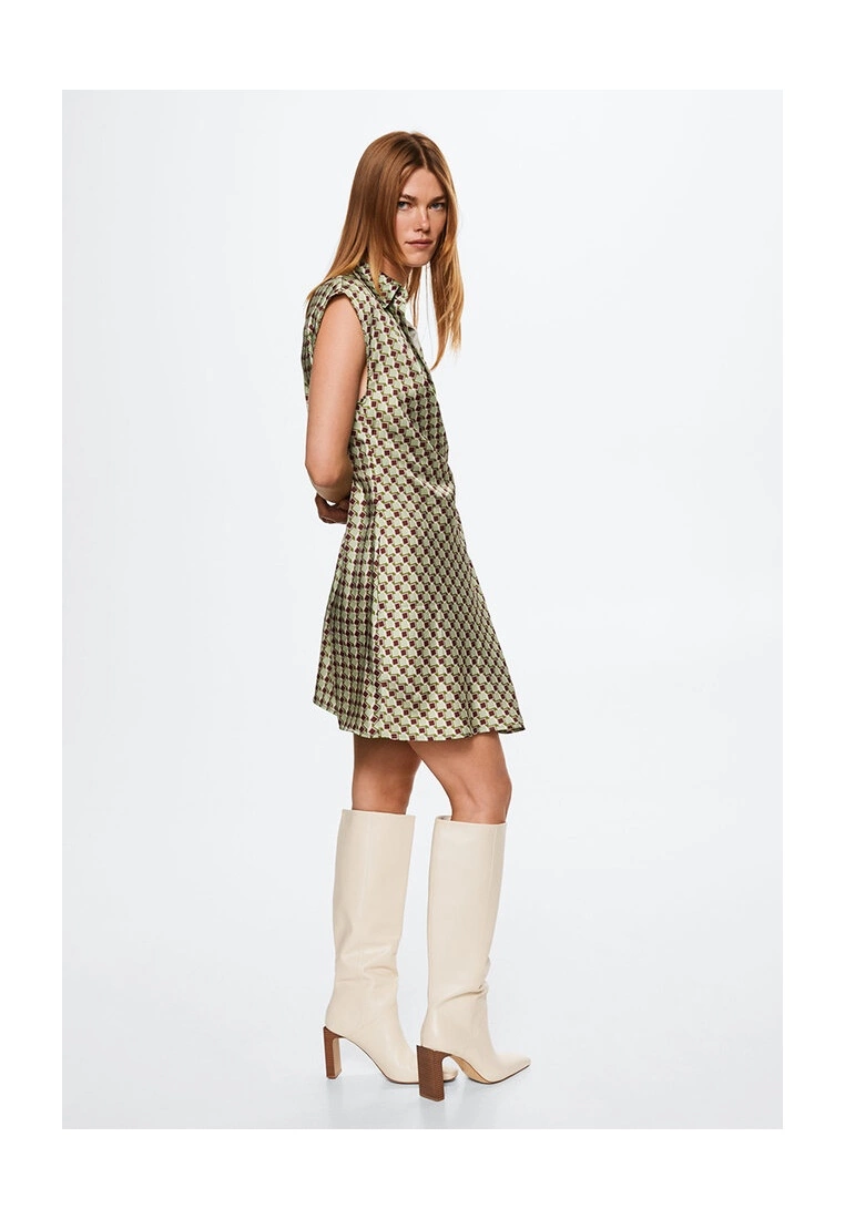 Mango Printed Retro Dress 7 Mango Printed Retro Dress - Image 5