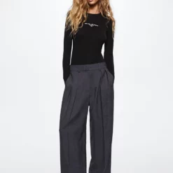 Mango Printed Message T-Shirt 10 Mango Printed Message T-Shirt -Mango popular store mango 3825 5690926 4