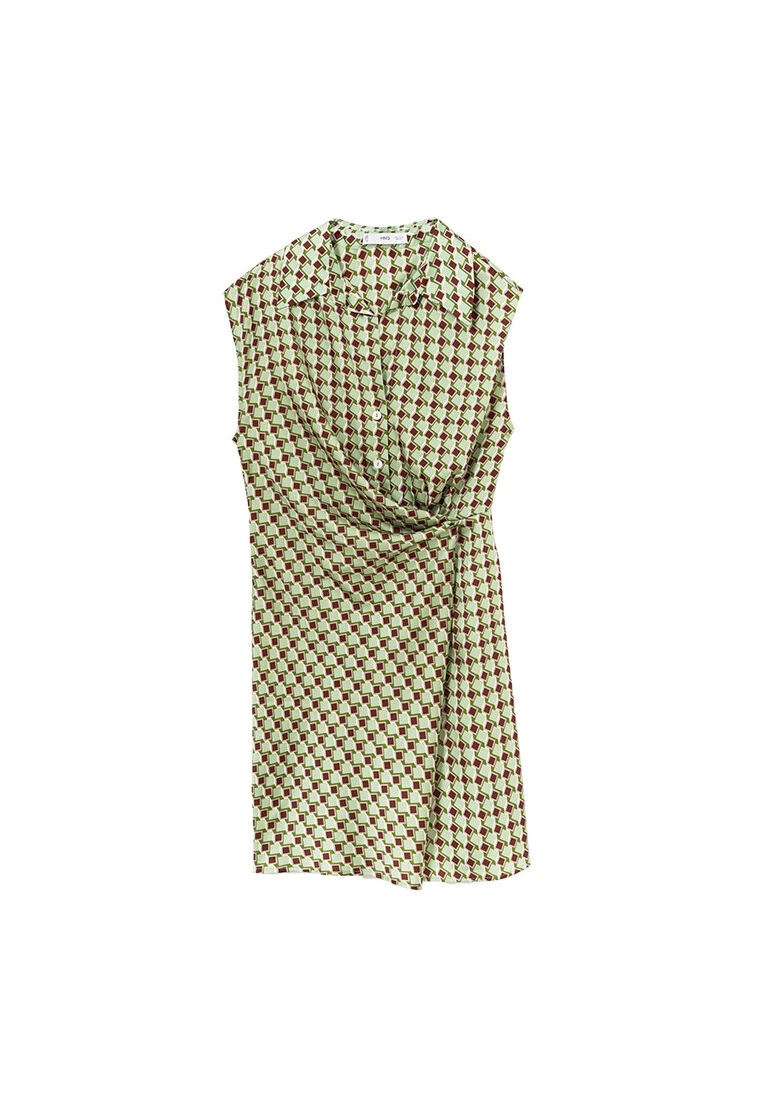 Mango Printed Retro Dress 9 Mango Printed Retro Dress - Image 7