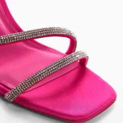 Mango Strass Straps Heels -Mango popular store mango 3834 9632536 3