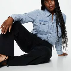 Mango High-Waist Wide Leg Jeans 18 Mango High-Waist Wide Leg Jeans -Mango popular store mango 3835 0280926 8