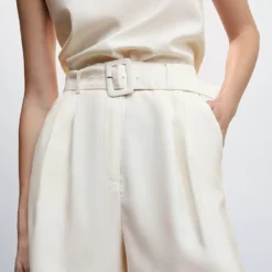 Mango Belted Shorts -Mango popular store mango 3836 4942536 3