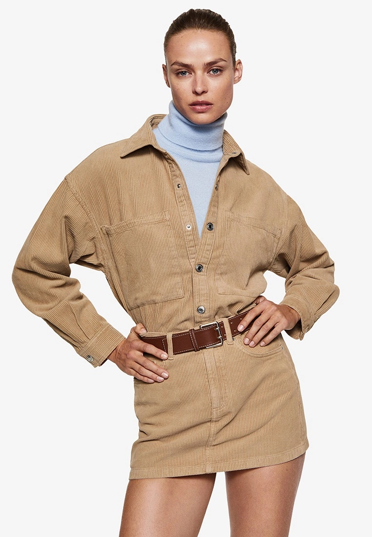 Mango Corduroy Pockets Overshirt 3 Mango Corduroy Pockets Overshirt