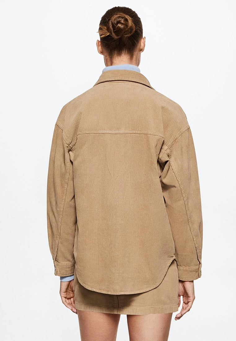 Mango Corduroy Pockets Overshirt 4 Mango Corduroy Pockets Overshirt - Image 2