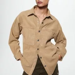 Mango Corduroy Pockets Overshirt 13 Mango Corduroy Pockets Overshirt -Mango popular store mango 3838 4367436 5
