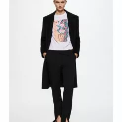 Mango Printed Cotton-Blend T-Shirt 9 Mango Printed Cotton-Blend T-Shirt -Mango popular store mango 3841 6380926 4