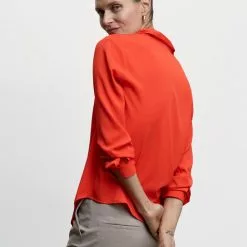 Mango Buttoned Flowy Shirt 9 Mango Buttoned Flowy Shirt -Mango popular store mango 3852 6638046 2