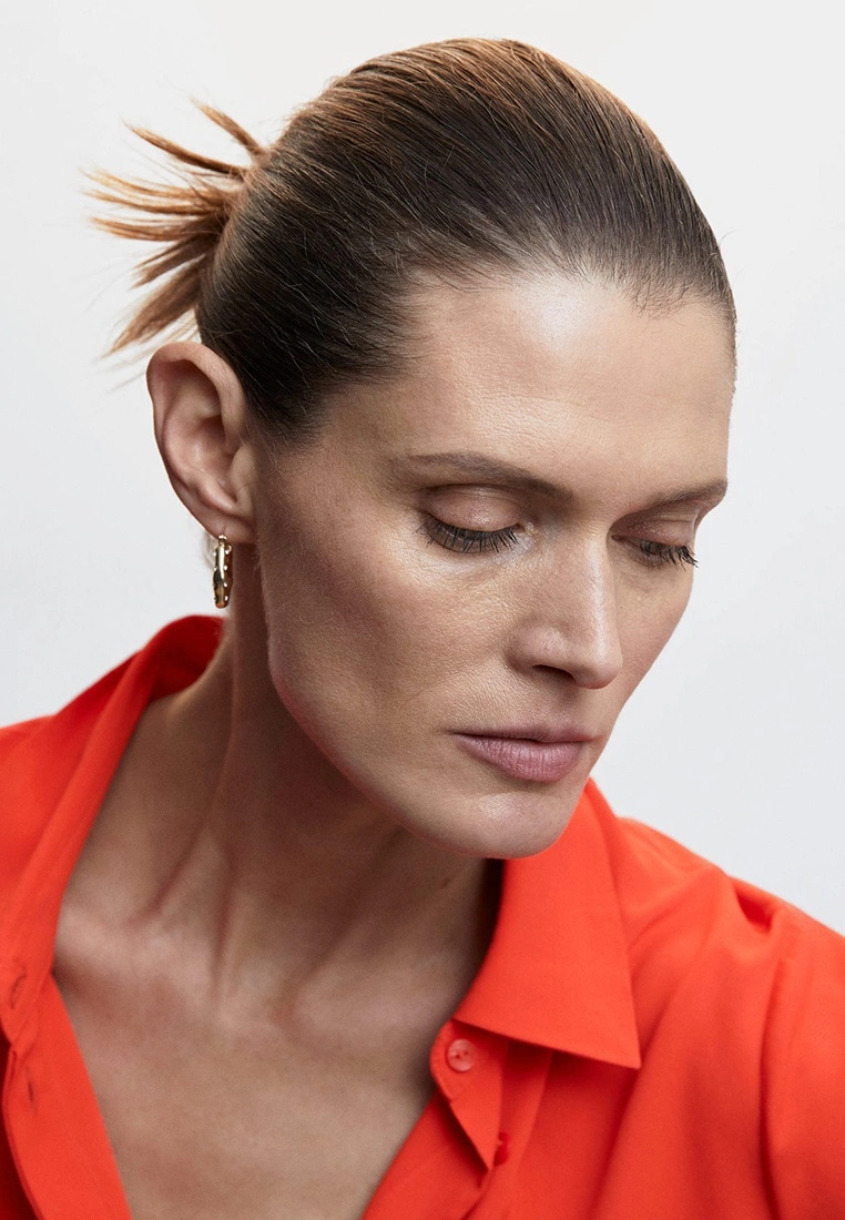 Mango Buttoned Flowy Shirt 5 Mango Buttoned Flowy Shirt - Image 3