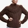 Mango Fringed Cable-Knit Sweater 2 Mango Fringed Cable-Knit Sweater -Mango popular store mango 3860 9957436 1