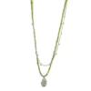 Mango Beaded Double Necklace -Mango popular store mango 3864 4632536 1