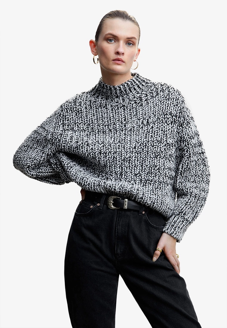 Mango Knitted Braided Sweater 3 Mango Knitted Braided Sweater