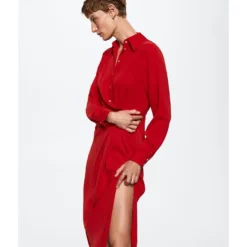 Mango Knot Detail Shirt Dress 10 Mango Knot Detail Shirt Dress -Mango popular store mango 3892 2226626 3