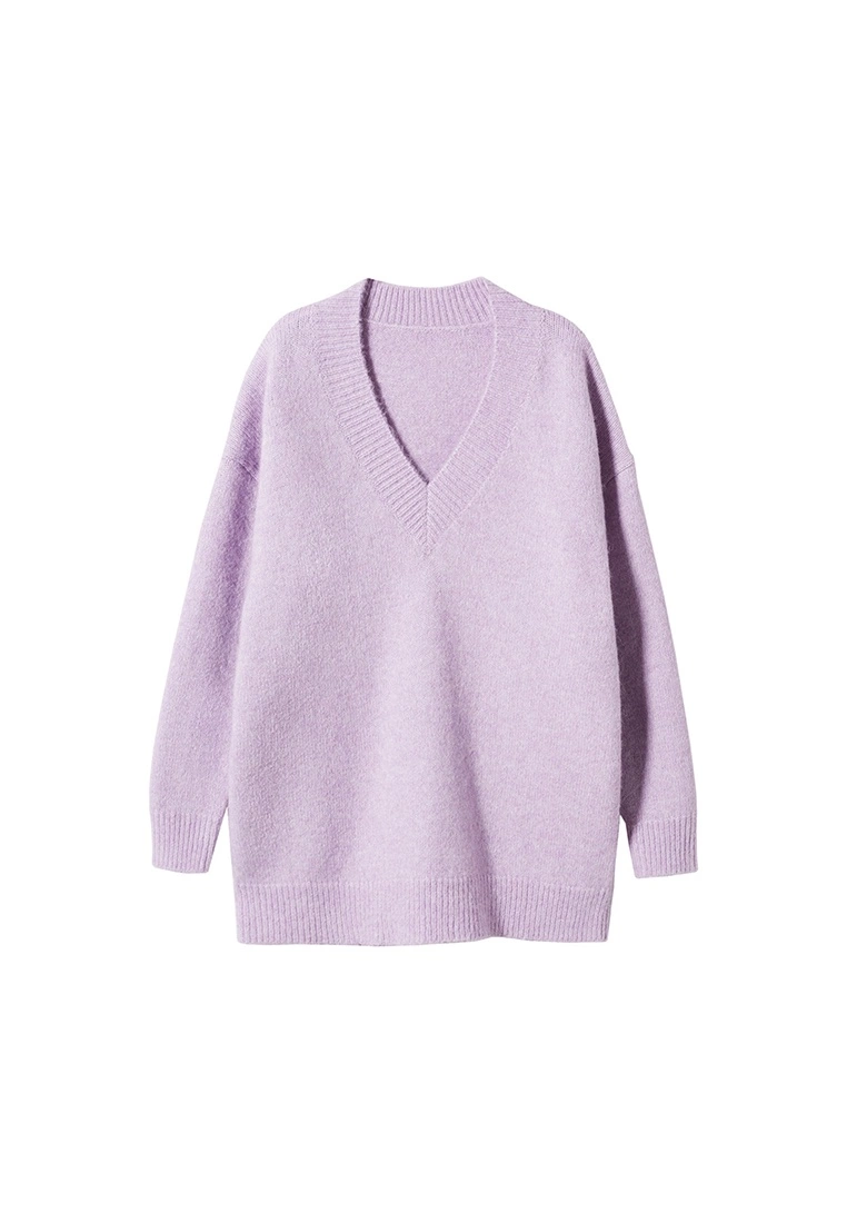 Mango V-Neck Knit Sweater 10 Mango V-Neck Knit Sweater - Image 8