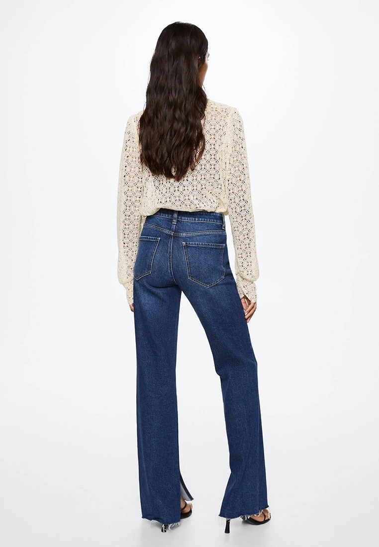 Mango Guipure Cotton Blouse 4 Mango Guipure Cotton Blouse - Image 2