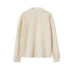 Mango Guipure Cotton Blouse 13 Mango Guipure Cotton Blouse -Mango popular store mango 3912 7957436 6