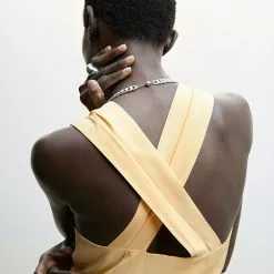 Mango Wrap-Back Crop Jumpsuit -Mango popular store mango 3917 6742536 3