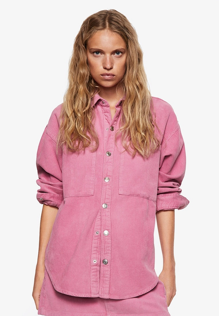 Mango Buttoned Corduroy Overshirt 3 Mango Buttoned Corduroy Overshirt