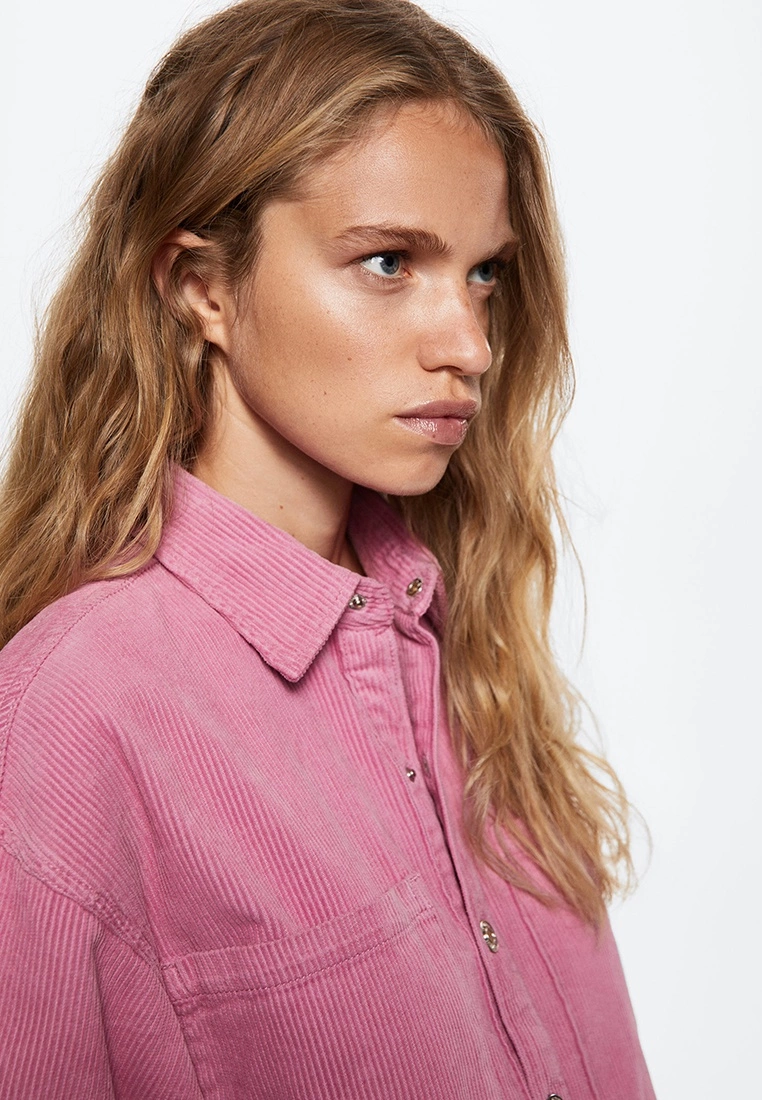Mango Buttoned Corduroy Overshirt 5 Mango Buttoned Corduroy Overshirt - Image 3