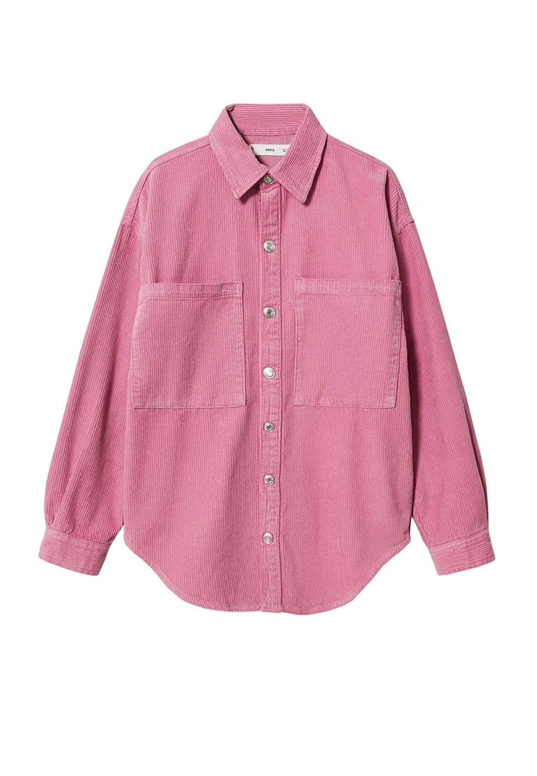 Mango Buttoned Corduroy Overshirt 8 Mango Buttoned Corduroy Overshirt - Image 6