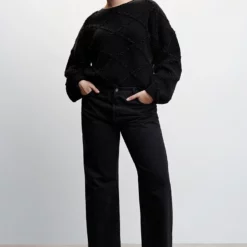 Mango Lurex Details Sweater -Mango popular store mango 3928 4957436 6