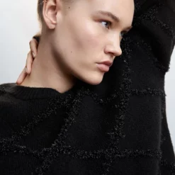 Mango Lurex Details Sweater -Mango popular store mango 3929 4957436 7