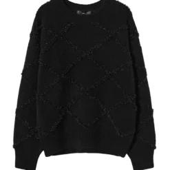 Mango Lurex Details Sweater -Mango popular store mango 3929 4957436 8