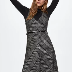 Mango Tweed Houndstooth Dress -Mango popular store mango 3949 4857436 4