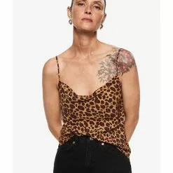 Mango Printed Cami Top