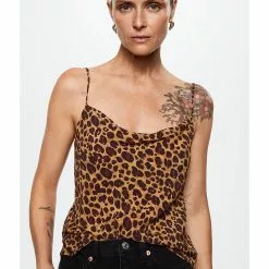 Mango Printed Cami Top -Mango popular store mango 3963 2948526 4