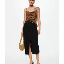 Mango Printed Cami Top -Mango popular store mango 3964 2948526 6