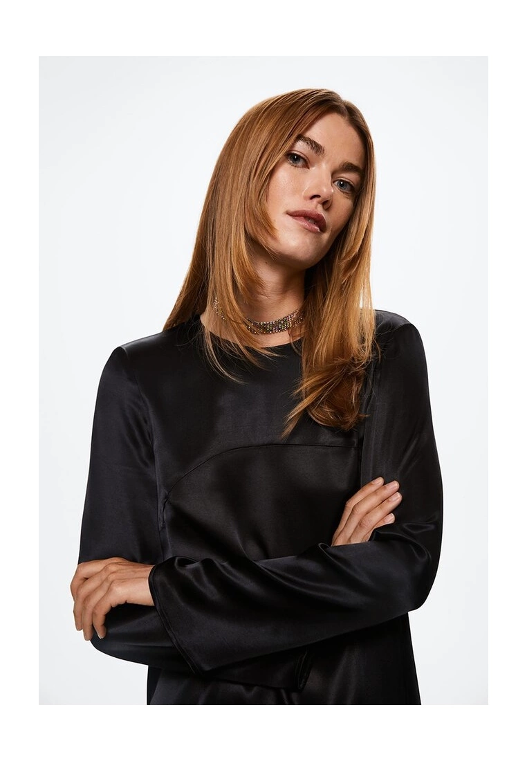 Mango Satin Dress 5 Mango Satin Dress - Image 3