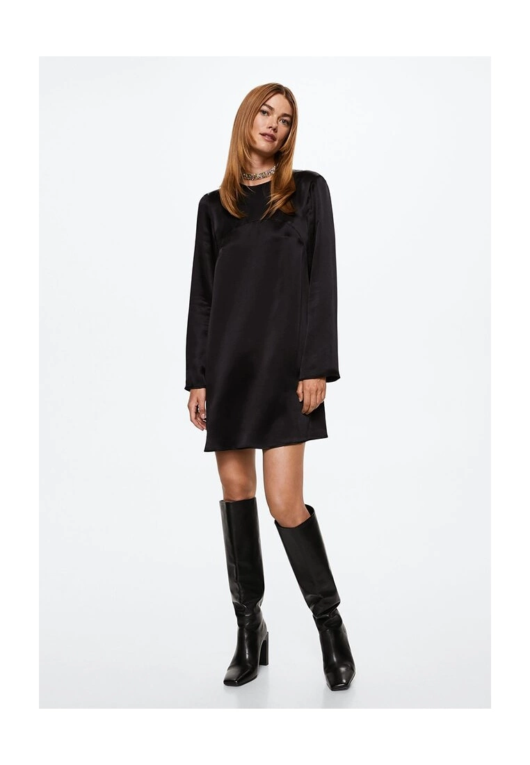 Mango Satin Dress 7 Mango Satin Dress - Image 5