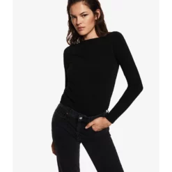 Mango Boat Neck T-Shirt