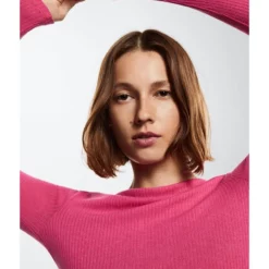 Mango Boat Neck T-Shirt -Mango popular store mango 3992 8226626 4