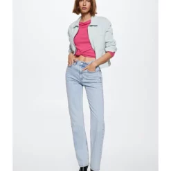 Mango Boat Neck T-Shirt -Mango popular store mango 3992 8226626 5