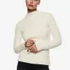 Mango High Collar Ribbed Knit Sweater -Mango popular store mango 4053 9526336 1