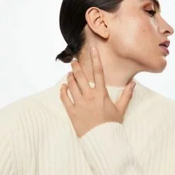 Mango High Collar Ribbed Knit Sweater -Mango popular store mango 4054 9526336 6