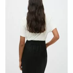 Mango V-Neck Flowy T-Shirt -Mango popular store mango 4080 2158526 3